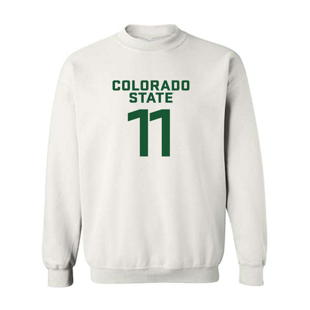 Colorado State - NCAA Men's Basketball : Augustinas Kiudulas - Crewneck Sweatshirt-0