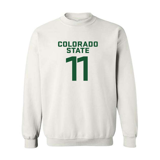 Colorado State - NCAA Men's Basketball : Augustinas Kiudulas - Crewneck Sweatshirt-0