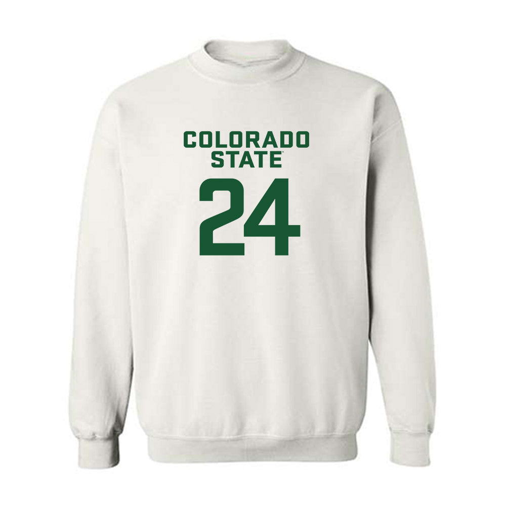 Colorado State - NCAA Women's Basketball : Olivia Pawlicki - Crewneck Sweatshirt-0