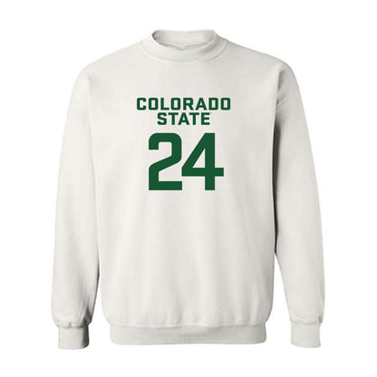 Colorado State - NCAA Women's Basketball : Olivia Pawlicki - Crewneck Sweatshirt-0