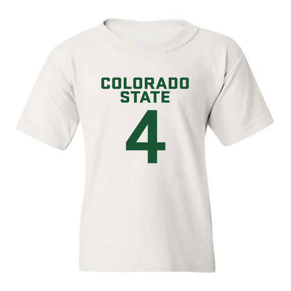 Colorado State - NCAA Women's Basketball : Allie Roden - Youth T-Shirt-0