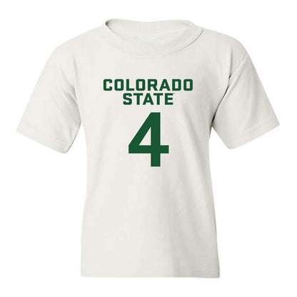 Colorado State - NCAA Women's Basketball : Allie Roden - Youth T-Shirt-0