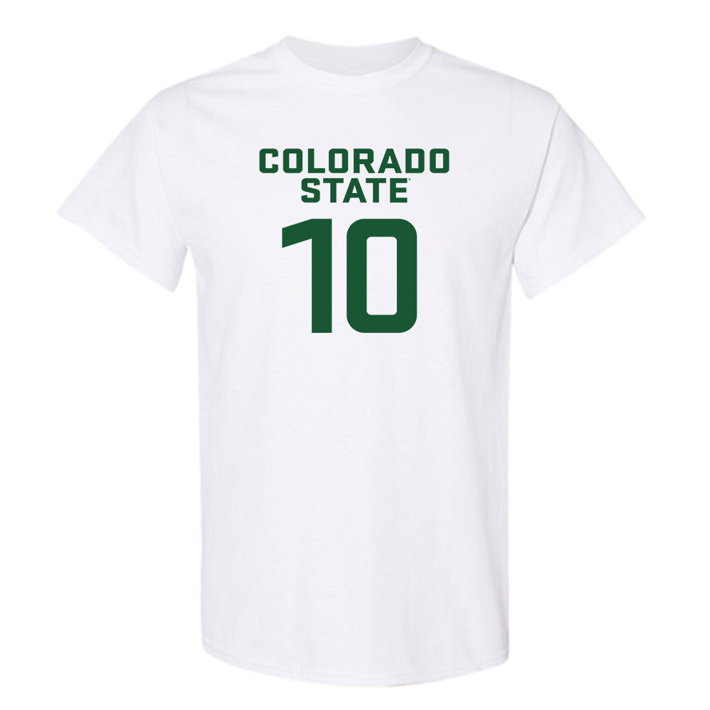 Colorado State - NCAA Women's Basketball : Breana Bowman - T-Shirt-0