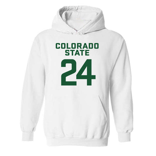 Colorado State - NCAA Women's Basketball : Olivia Pawlicki - Hooded Sweatshirt-0