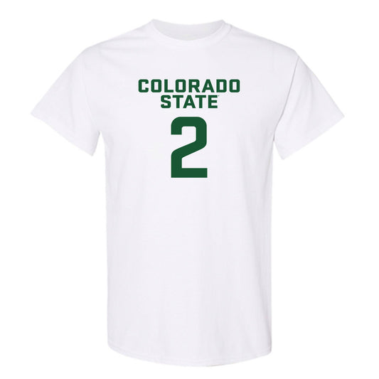 Colorado State - NCAA Men's Basketball : Brandon Rechsteiner - T-Shirt-0