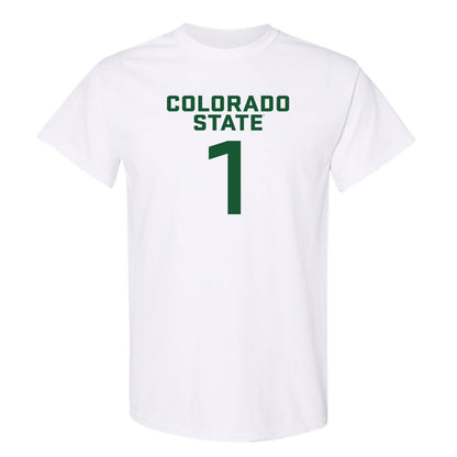 Colorado State - NCAA Women's Basketball : Kloe Froebe - T-Shirt-0