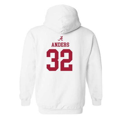 Alabama - NCAA Football : Eryk Anders - Classic Shersey Hooded Sweatshirt-1