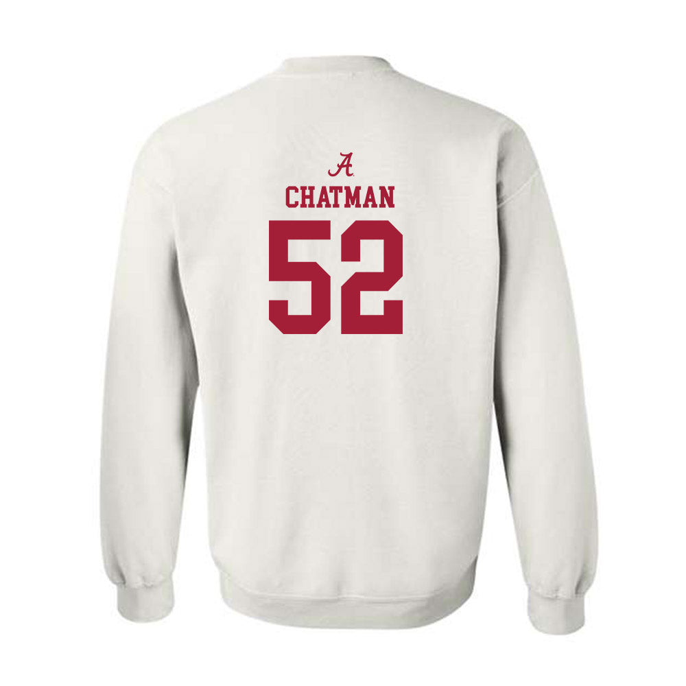 Alabama - NCAA Football : Braylon Chatman - Classic Shersey Crewneck Sweatshirt-1