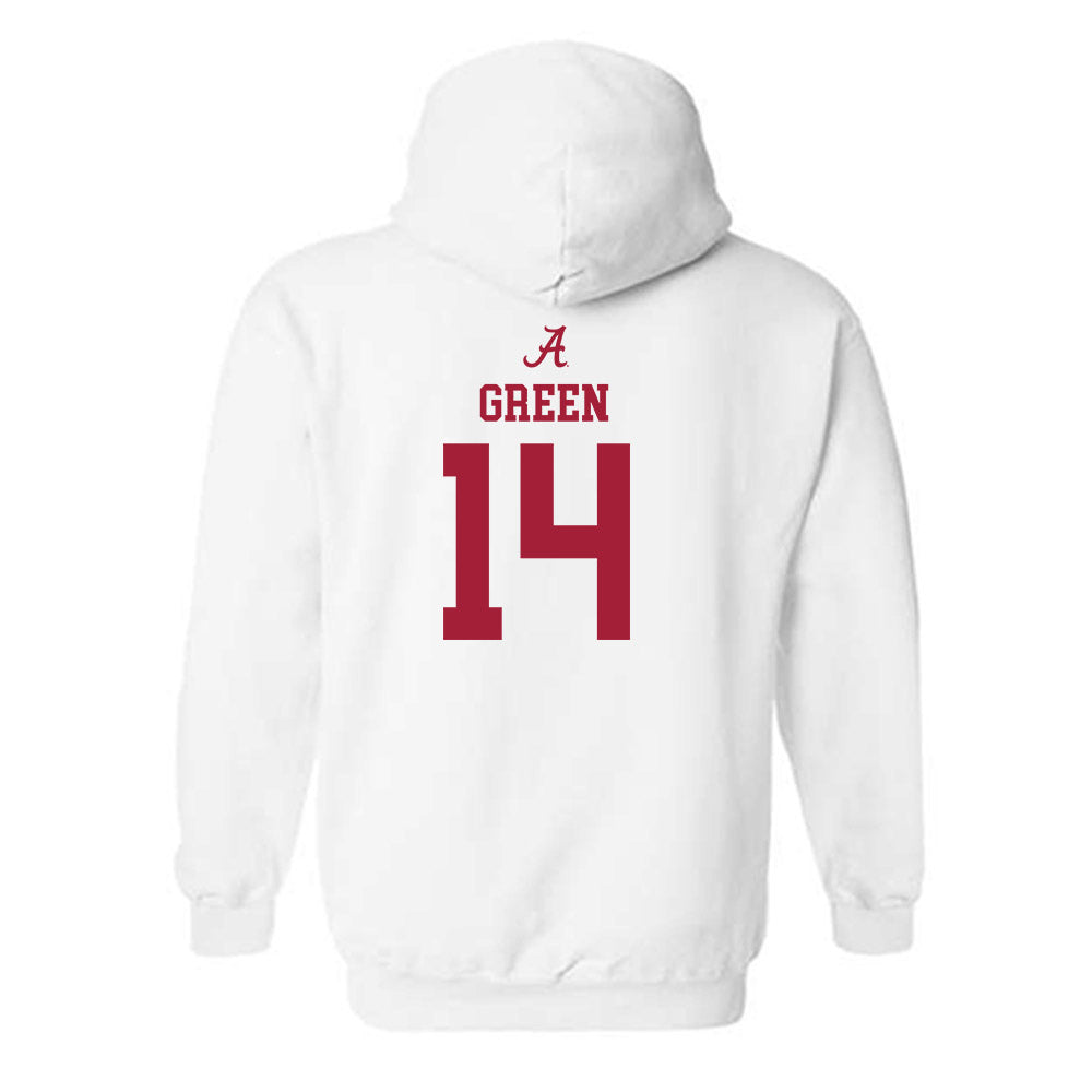 Alabama - NCAA Women's Basketball : Zaay Green - Classic Shersey Hooded Sweatshirt