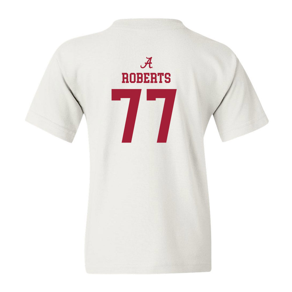 Alabama - NCAA Football : Jaeden Roberts - Classic Shersey Youth T-Shirt