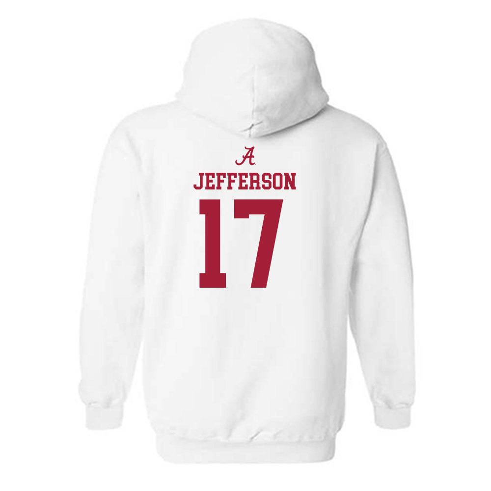 Alabama - NCAA Football : Amari Jefferson - Classic Shersey Hooded Sweatshirt