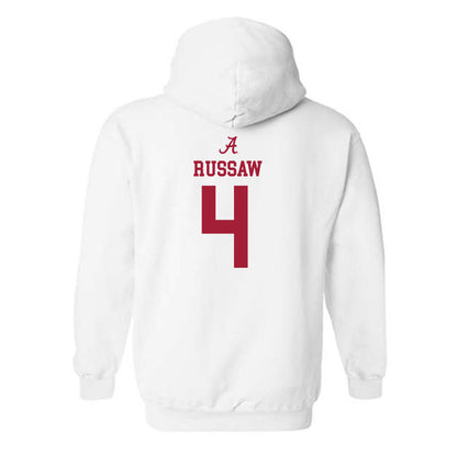 Alabama - NCAA Football : Qua Russaw - Classic Shersey Hooded Sweatshirt