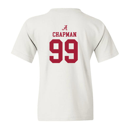 Alabama - NCAA Football : Josh Chapman - Classic Shersey Youth T-Shirt-1