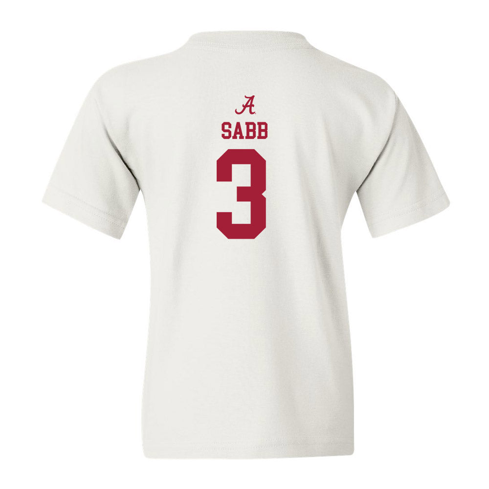 Alabama - NCAA Football : Keon Sabb - Classic Shersey Youth T-Shirt