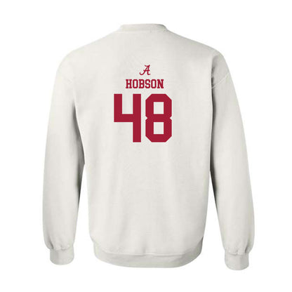 Alabama - NCAA Football : Jayden Hobson - Classic Shersey Crewneck Sweatshirt-1