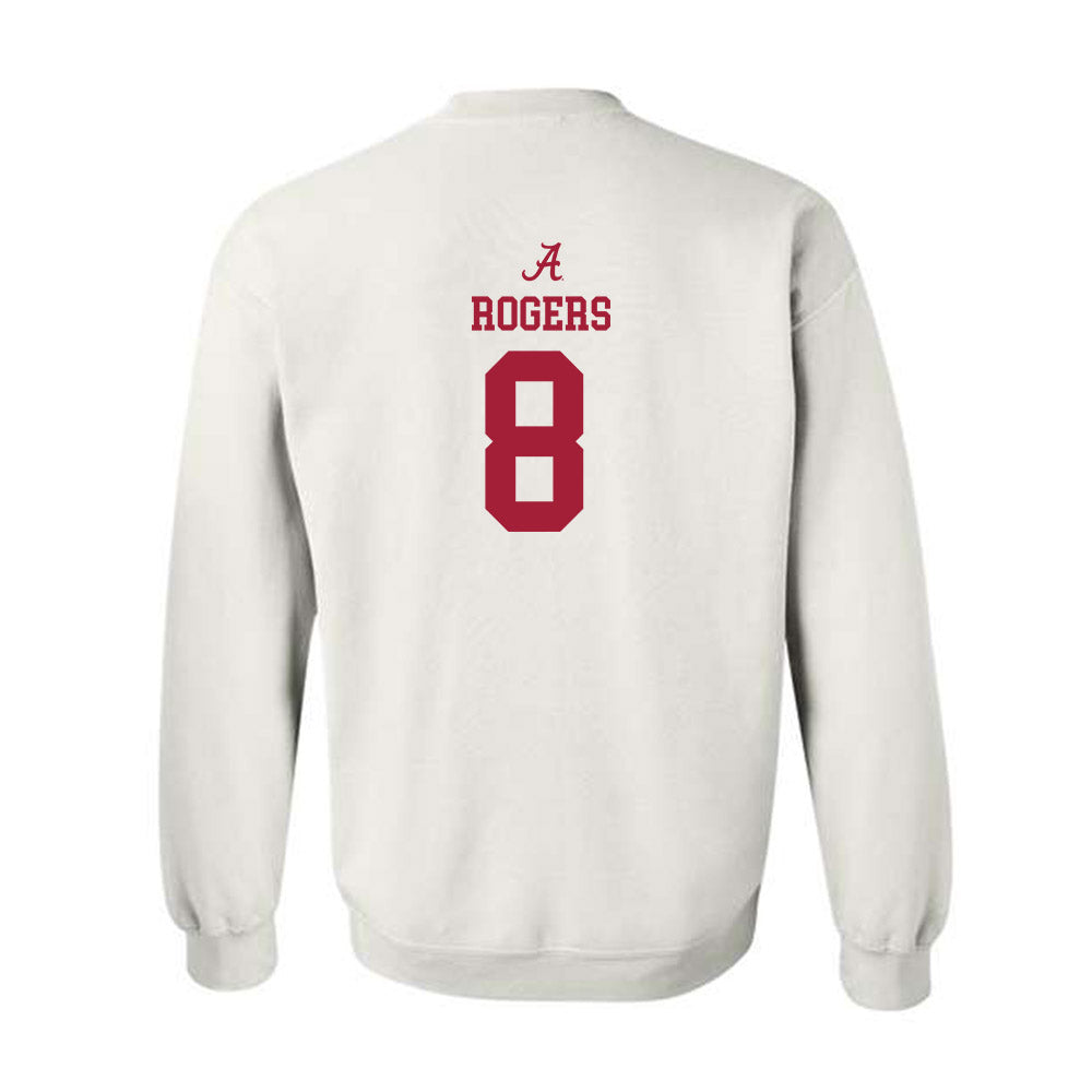 Alabama - Football Alumni : Chris Rogers - Classic Shersey Crewneck Sweatshirt