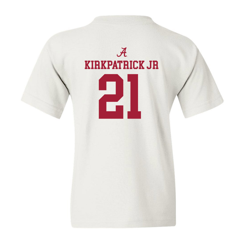 Alabama - NCAA Football : Dre Kirkpatrick Jr - Classic Shersey Youth T-Shirt