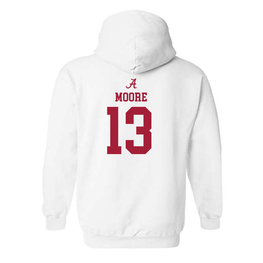 Alabama - NCAA Football : Malachi Moore - Classic Shersey Hooded Sweatshirt