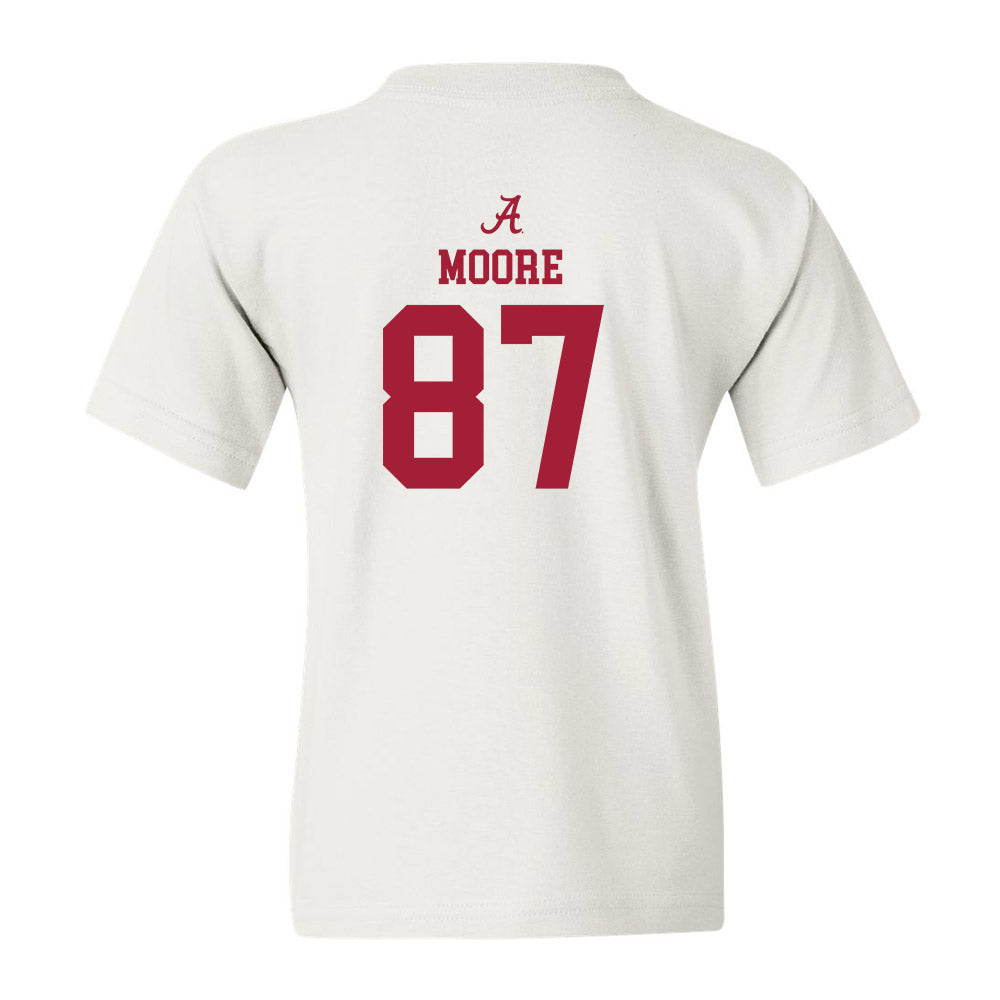 Alabama - NCAA Football : Bud Moore - Classic Shersey Youth T-Shirt