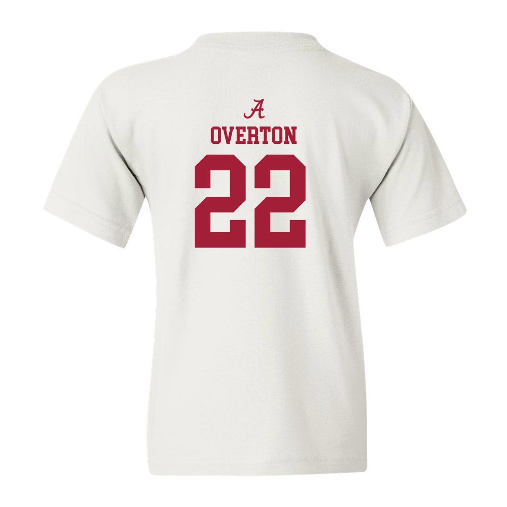 Alabama - NCAA Football : LT Overton - Classic Shersey Youth T-Shirt