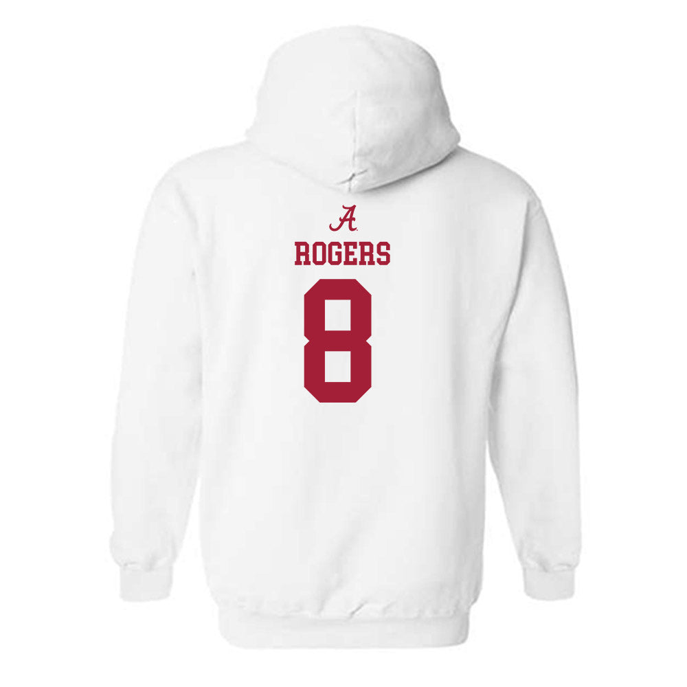 Alabama - Football Alumni : Chris Rogers - Classic Shersey Hooded Sweatshirt