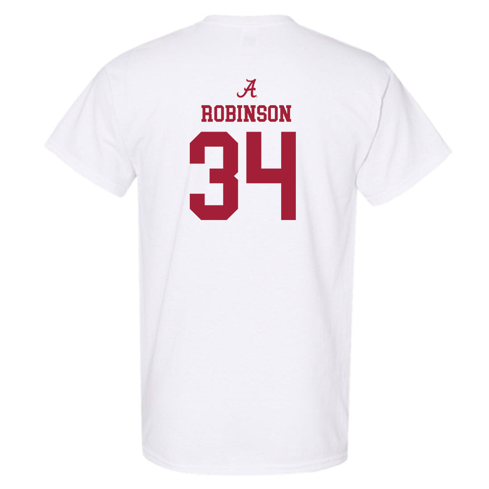 Alabama - NCAA Football : Que Robinson - Classic Shersey T-Shirt