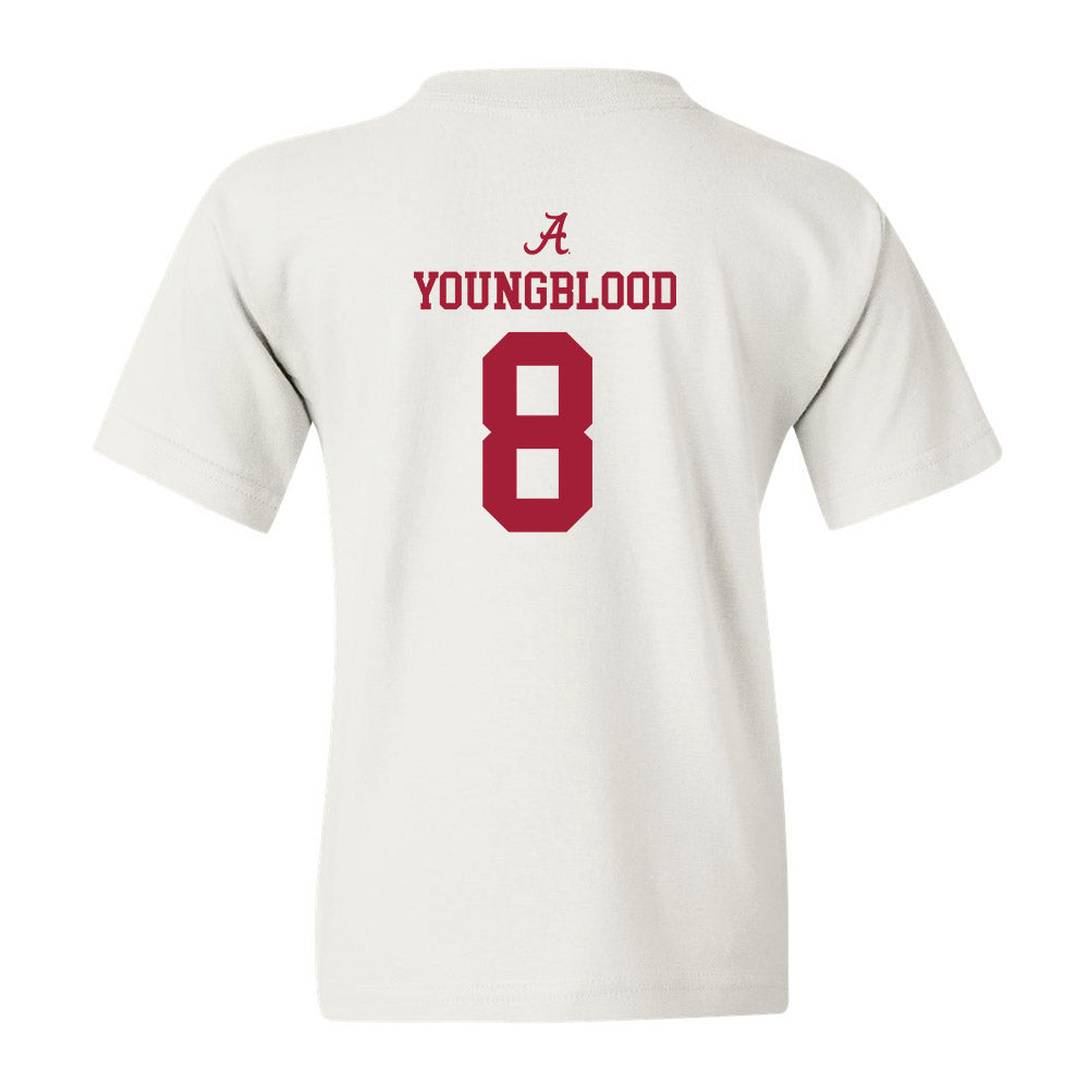 Alabama - NCAA Men's Basketball : Chris Youngblood - Youth T-Shirt