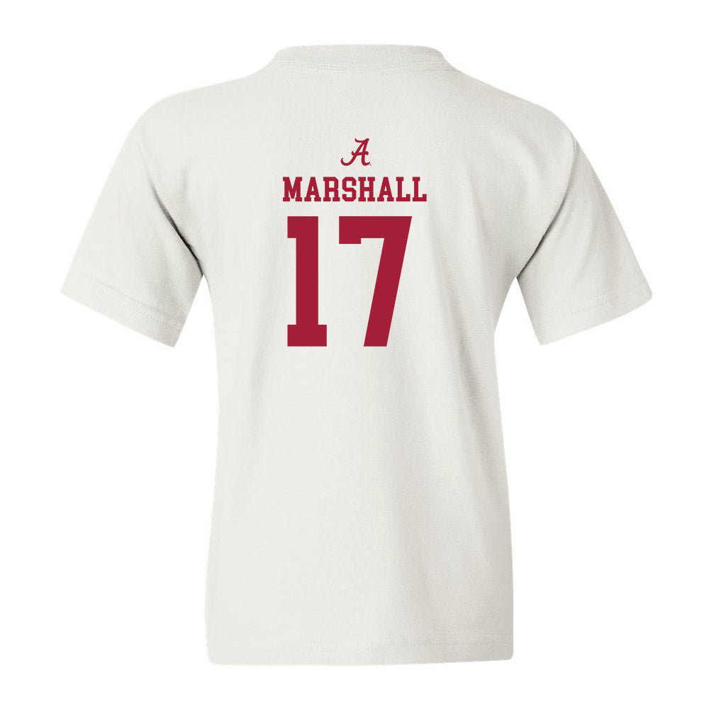 Alabama - Football Alumni : Trezmen Marshall - Classic Shersey Youth T-Shirt