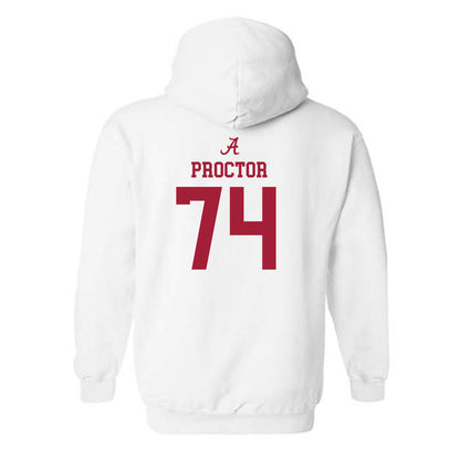 Alabama - NCAA Football : Kadyn Proctor - Classic Shersey Hooded Sweatshirt