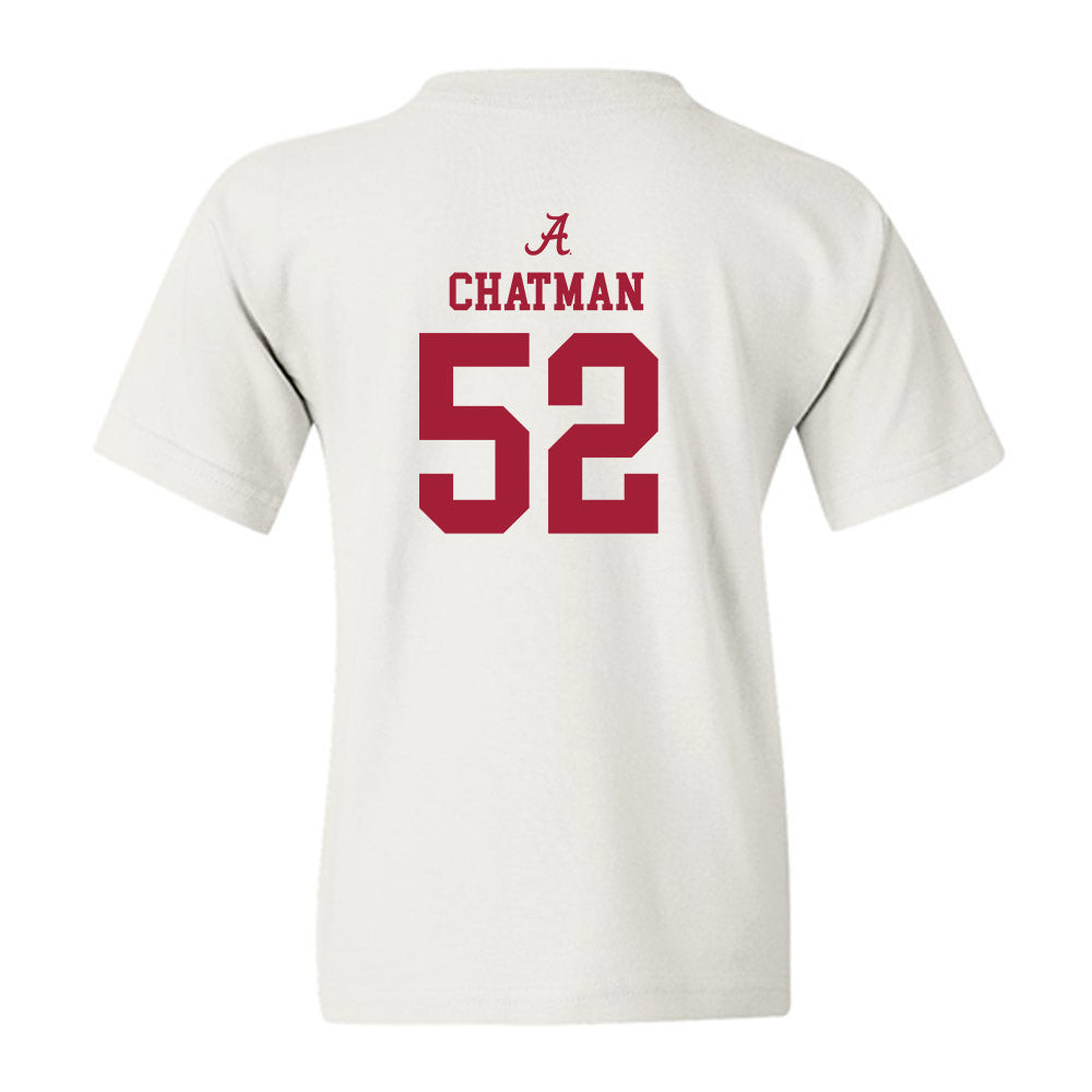 Alabama - NCAA Football : Braylon Chatman - Classic Shersey Youth T-Shirt-1