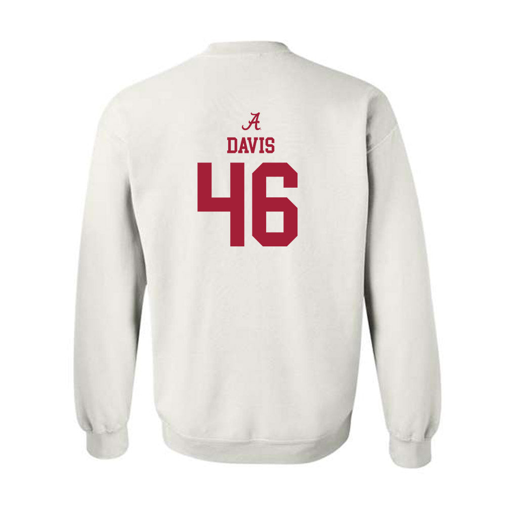 Alabama - NCAA Football : Chase Davis - Classic Shersey Crewneck Sweatshirt