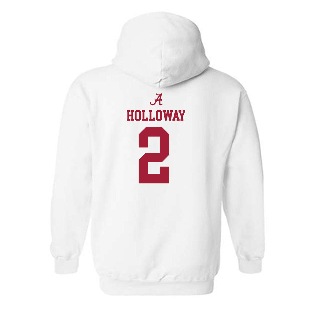 Alabama - NCAA Men's Basketball : Aden Holloway - Hooded Sweatshirt