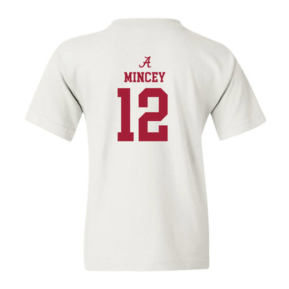 Alabama - NCAA Football : Zavier Mincey - Classic Shersey Youth T-Shirt