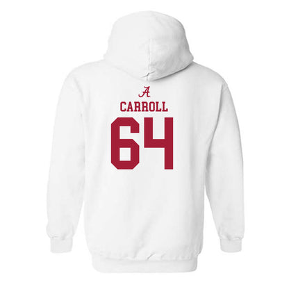Alabama - NCAA Football : Michael Carroll - Classic Shersey Hooded Sweatshirt-1