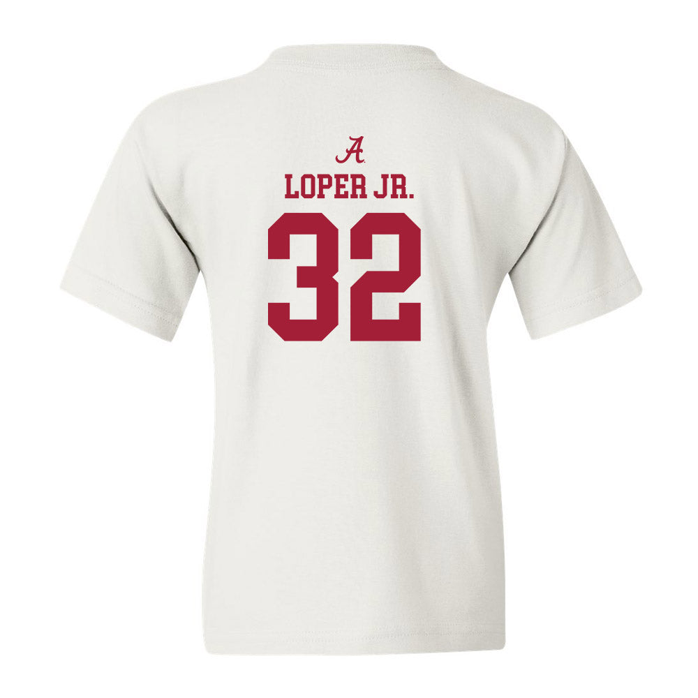 Alabama - NCAA Football : Jay Loper Jr. - Classic Shersey Youth T-Shirt