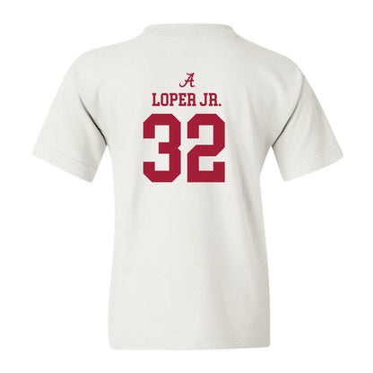 Alabama - NCAA Football : Jay Loper Jr. - Classic Shersey Youth T-Shirt