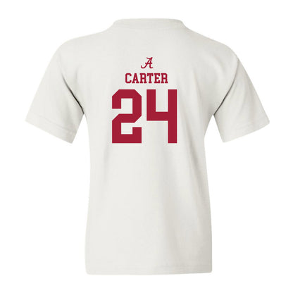 Alabama - NCAA Football : Noah Carter - Classic Shersey Youth T-Shirt