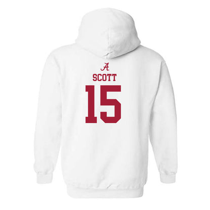 Alabama - NCAA Women's Basketball : Ta'Mia Scott - Classic Shersey Hooded Sweatshirt-1