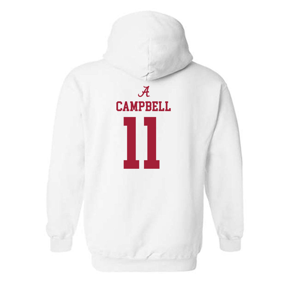 Alabama - NCAA Football : Jihaad Campbell - Classic Shersey Hooded Sweatshirt