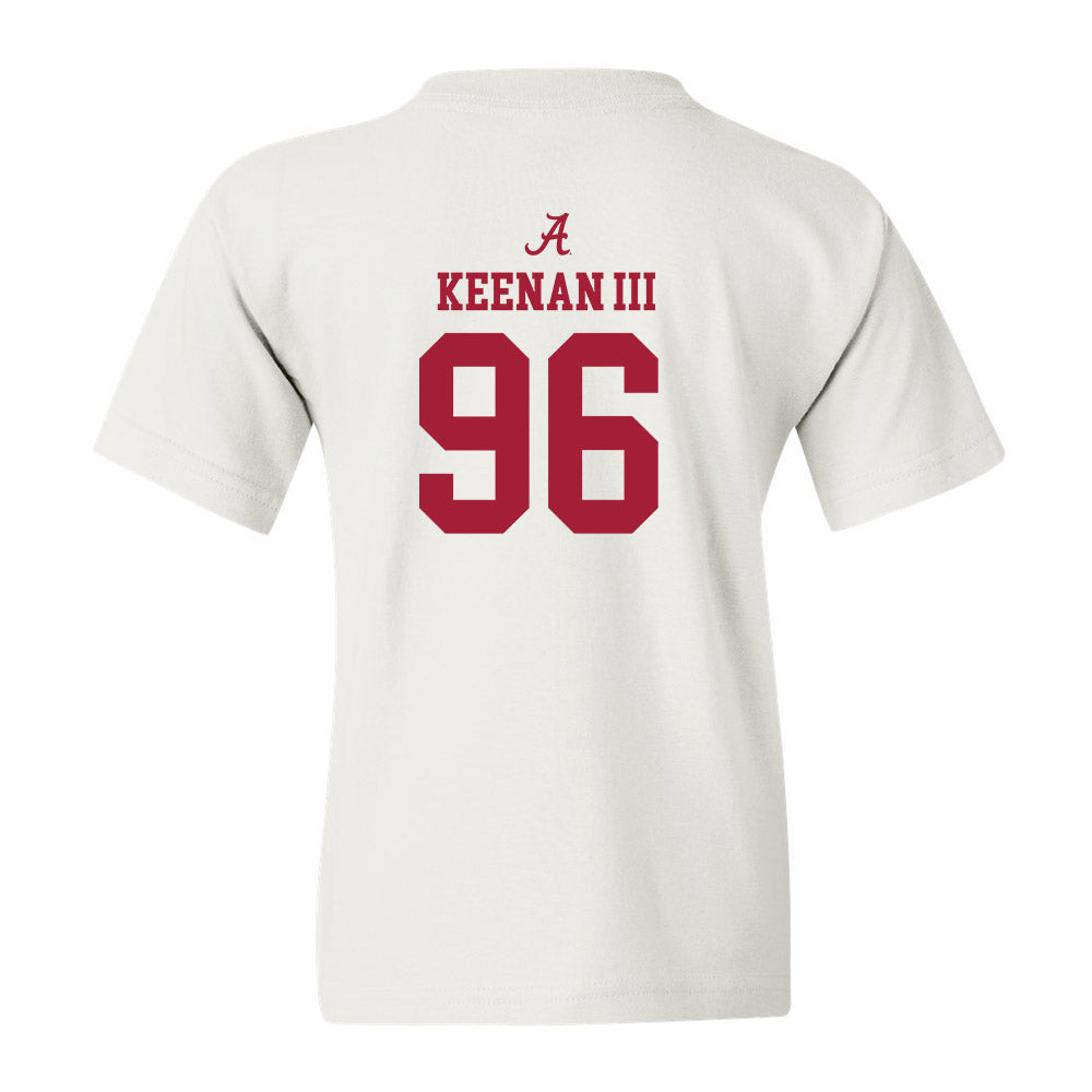 Alabama - NCAA Football : Tim Keenan III - Classic Shersey Youth T-Shirt