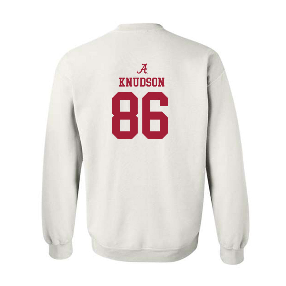 Alabama - NCAA Football : Peter Knudson - Classic Shersey Crewneck Sweatshirt-1