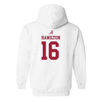 Alabama - NCAA Football : Jaren Hamilton - Classic Shersey Hooded Sweatshirt