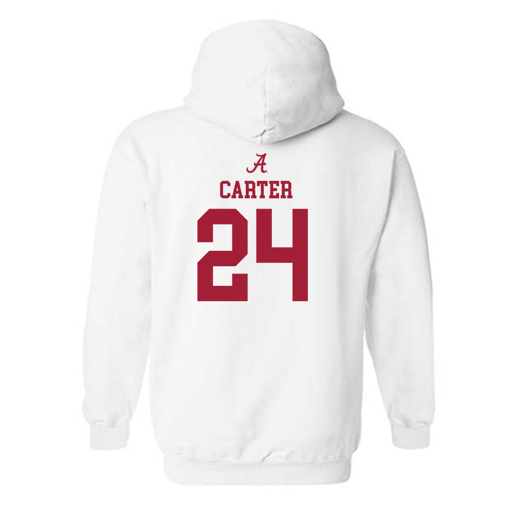 Alabama - NCAA Football : Noah Carter - Classic Shersey Hooded Sweatshirt