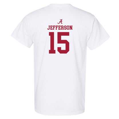 Alabama - NCAA Football : Justin Jefferson - T-Shirt