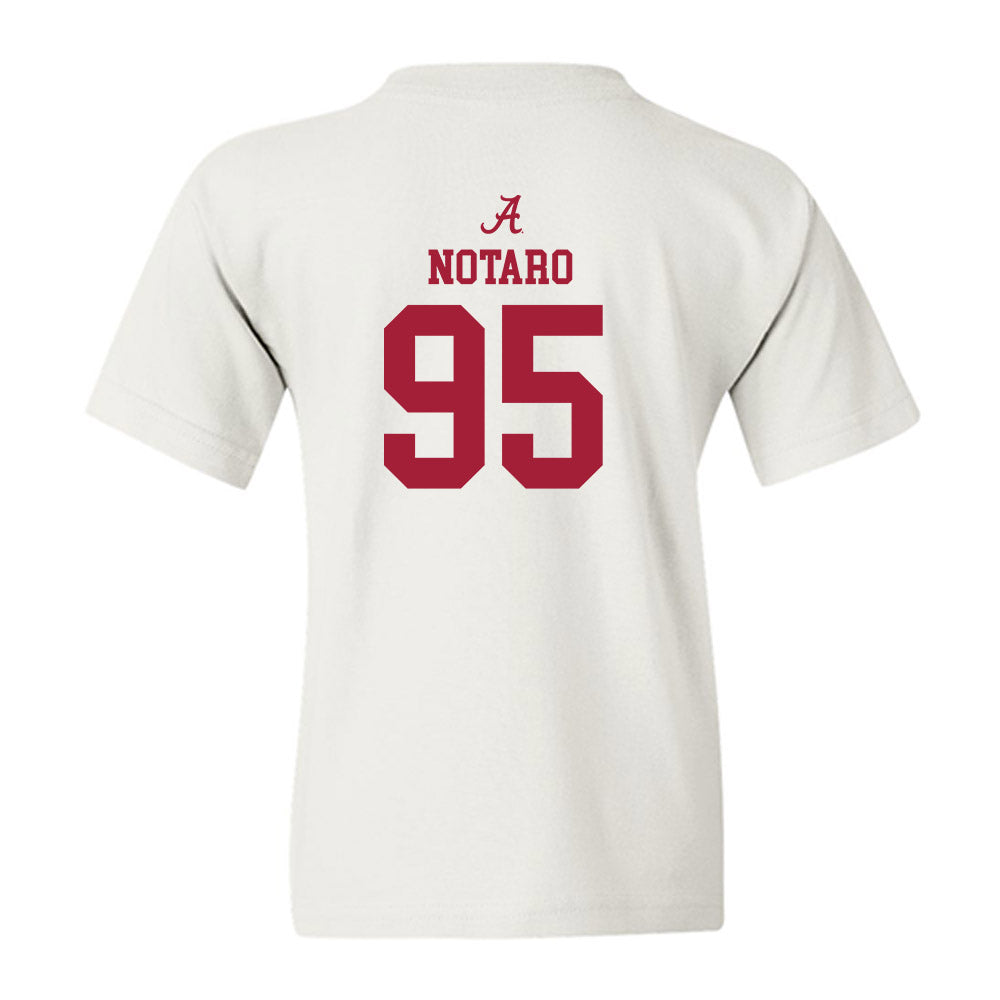 Alabama - NCAA Football : Peter Notaro - Classic Shersey Youth T-Shirt-1