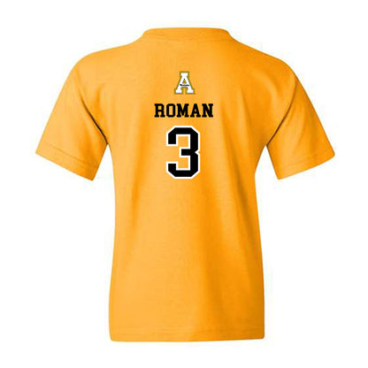 App State - NCAA Women's Basketball : Isabella Roman - Generic Sports Youth T-Shirt-1