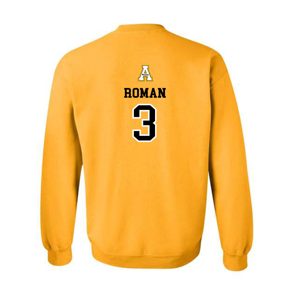 App State - NCAA Women's Basketball : Isabella Roman - Generic Sports Crewneck Sweatshirt-1