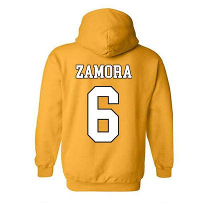 App State - NCAA Baseball : Joseph Zamora - Generic Shersey Hooded Sweatshirt-1