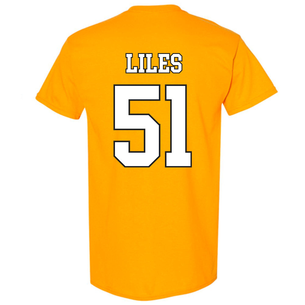 App State - NCAA Football : Kj Liles - Generic Shersey T-Shirt-1