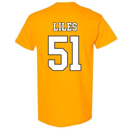 App State - NCAA Football : Kj Liles - Generic Shersey T-Shirt-1